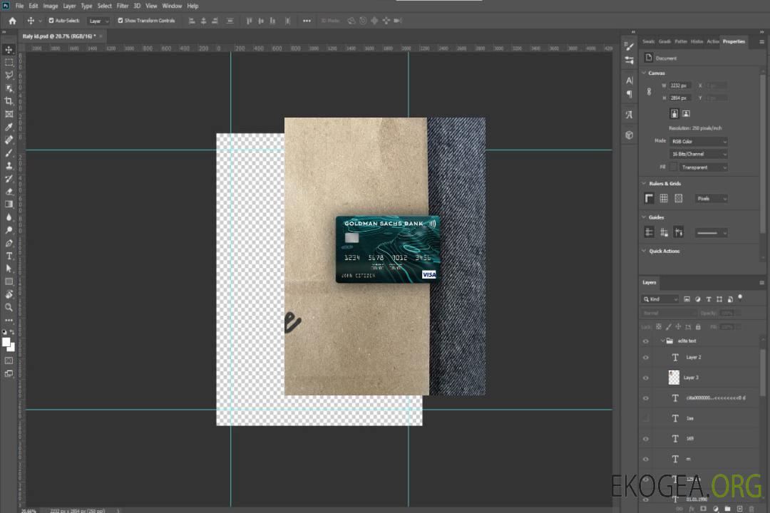 Photolook de la carte visa USA Goldman Sachs Bank avant template Photolook de la carte visa USA Goldman Sachs Bank avant template